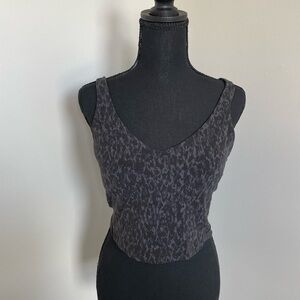 Lululemon Black Patterned Align Top